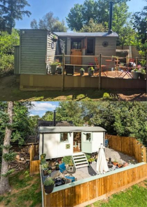 Spinney Retreats - 2 x Unique Shepherds Huts Dog Friendly
